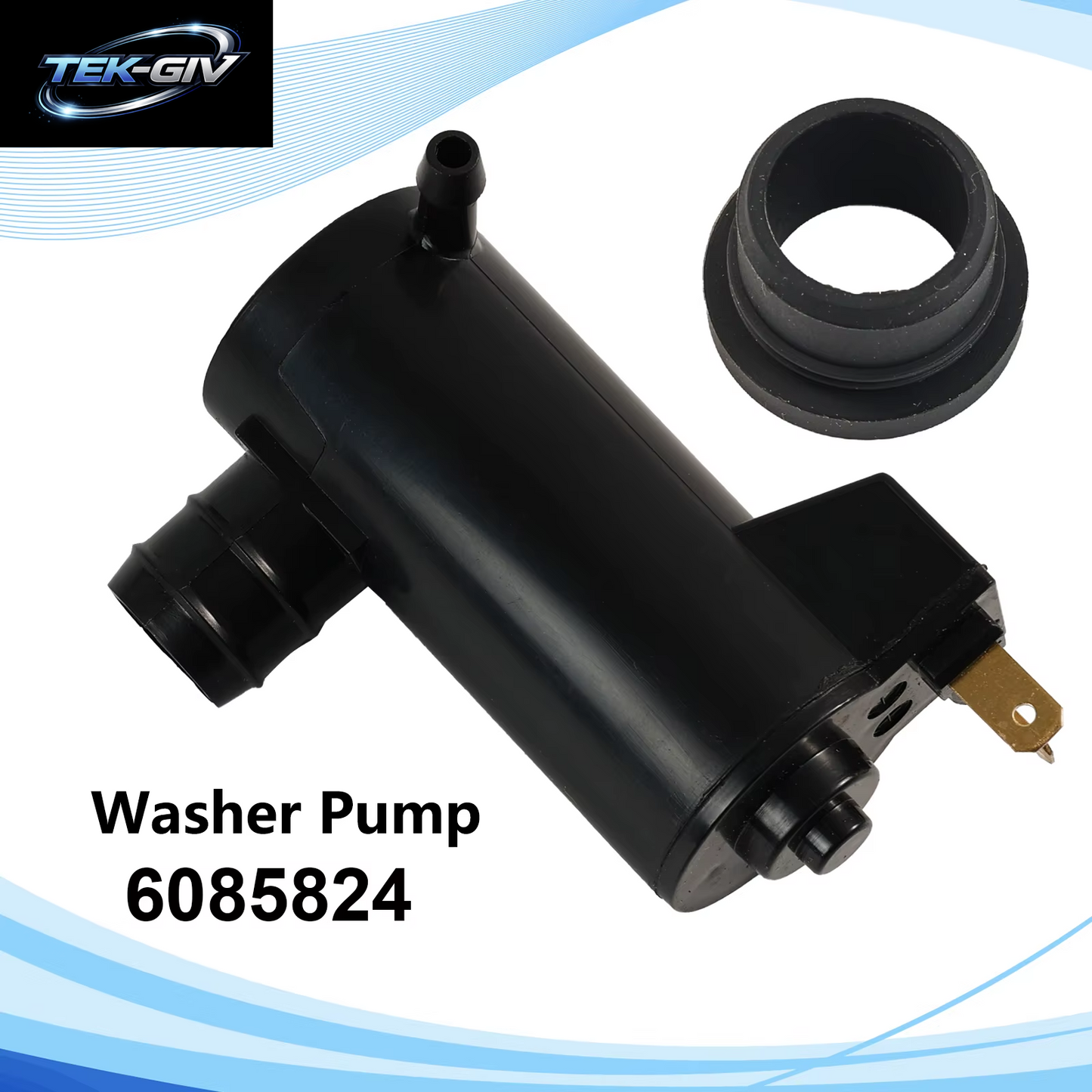 Xukey Frontscheibenwaschpumpendüsen Flüssiger Einzelauslassmotor Für Honda Fit Jazz MK2 2008 2007 2006 2005 2004 2003 2002