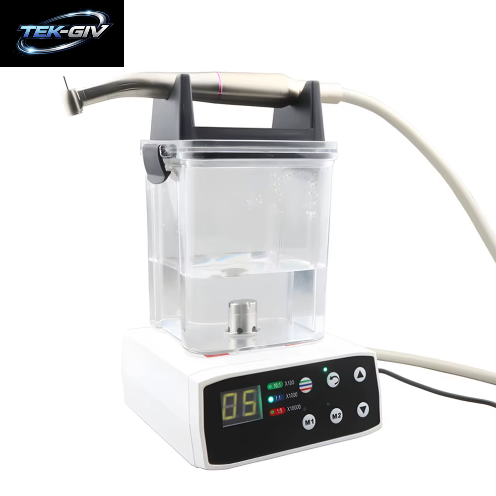 Dental-Elektromotor, Bürstenloser Mikromotor Mit Wassertank, Internes Spray, 2/4 Löcher, Passend Für 1:1/1:5/16:1 Handstück, Zahnmedizin-Werkzeuge