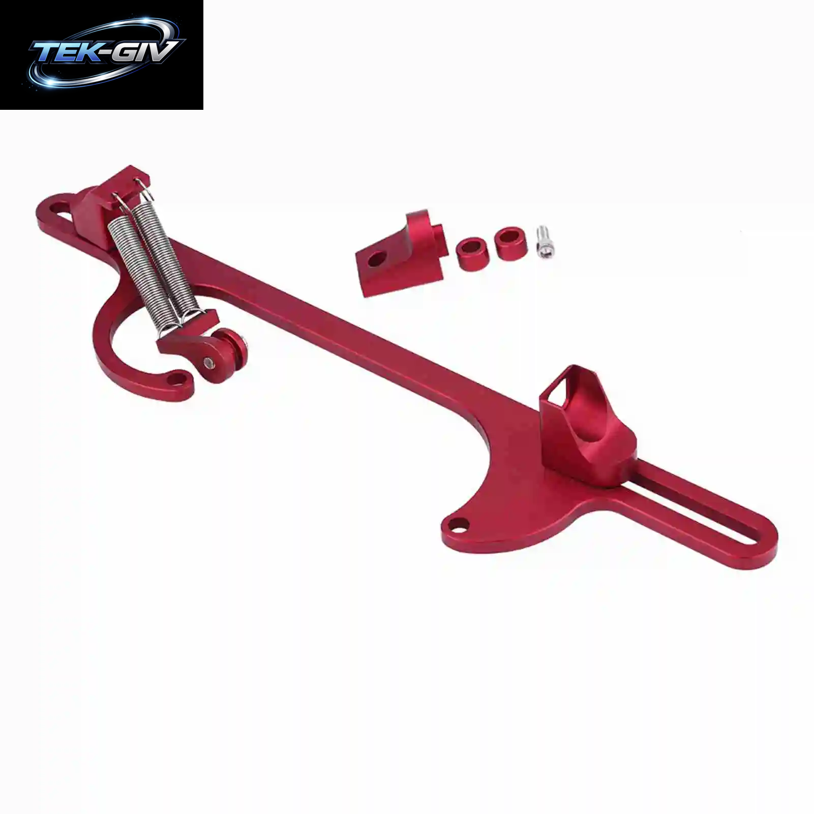 Billet Aluminium Gaszug Vergaserhalterung Für Holley 4150 & 4160 Serie Vergaser Rot