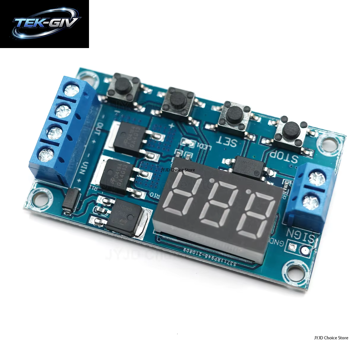DC 5V-36V Trigger Cycle Delay Timer Switch Turn on off Relaismodul Mit Led-Anzeige, Einstellbares Timer-Modul