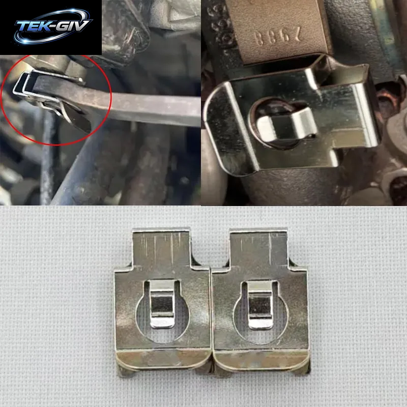 2Pcs Auto EA211 1,4 T Motor Turbo Clip Verschluss Für Vw Golf Mk7,5 Mk8 2018-2024 Jetta Mk7 2019-2024 Passat B8 2018-2023 Tiguan