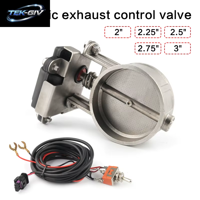 Elektrische Exhaust Control Valve2 "/2.25"/2.5 "/2.75"/3 "Exhaust Control Ventil-Niedrigen Druck Für Auspuff Catback Fallrohr