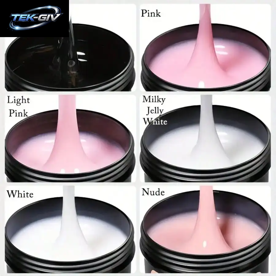 150 G Acryl-Nagelverlängerungsgel – Uv-/Led-Kompatibel, Geruchlos, Soak-Off-Formel Für Harte Gelee, Maniküre Und Nagelaufbau