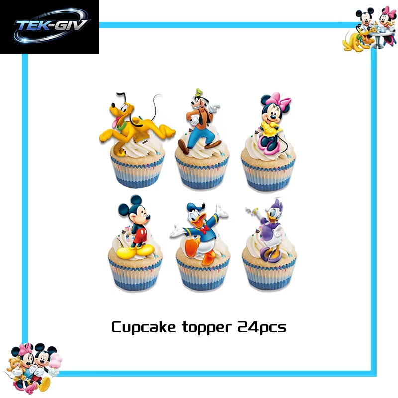 Mickey Mouse Geburtstag Party Dekoration Geschirr Candy Box Banner Tischdecke Hintergrund Ballon Für Kinder Geburtstag Party Supplies