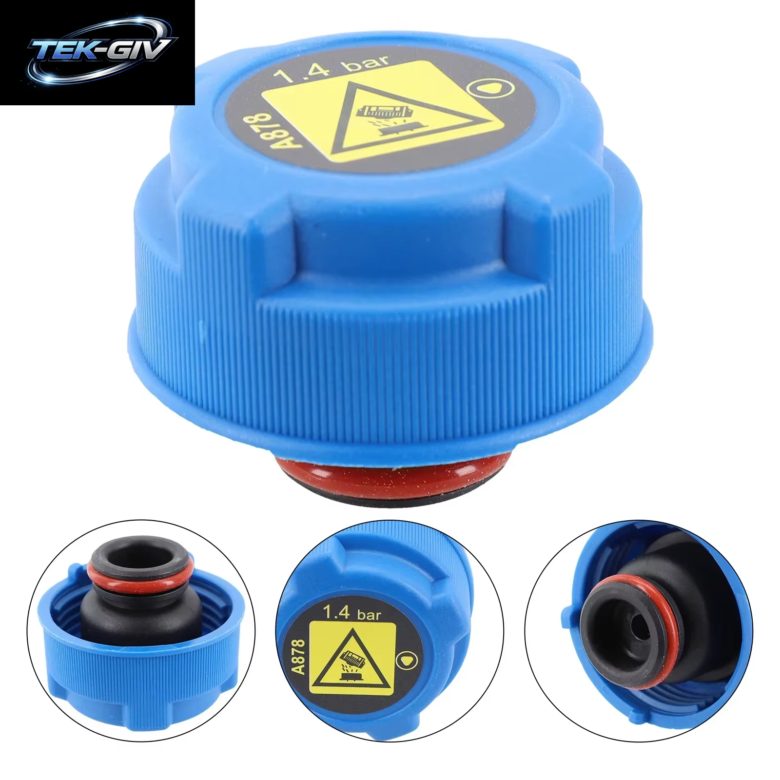 Auto Kühler Expansion Wasser Tankdeckel Abdeckung Blau Zubehör Für FIAT PUNTO Van 188AX STILO 192 PANDA 169 IDEA GRANDE PUNTO 199