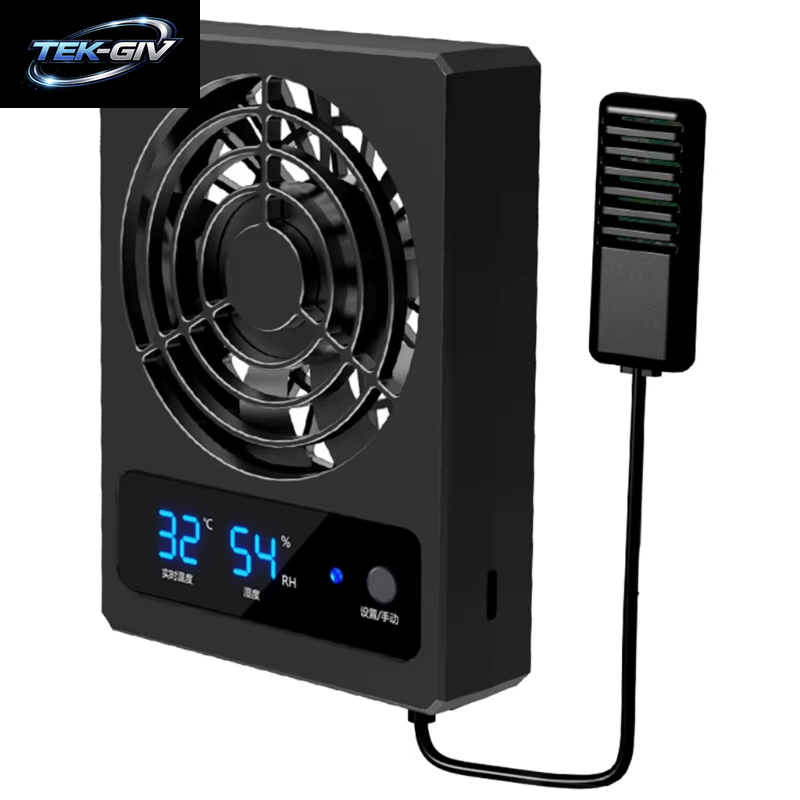 Terrarienventilator, Kühlventilator, Reptilien, Tanks, Hängende Luftkühler, Automatische Terrarien, Kühler, Temperaturregelung, Ventilator