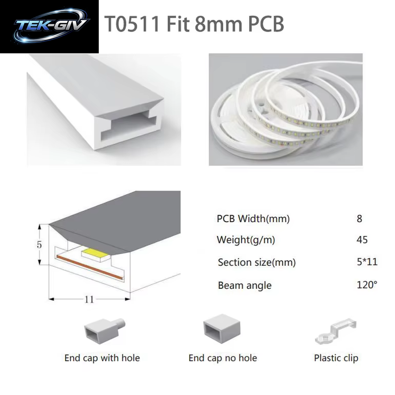 IP67 Wasserdichte Flexible LED Neon Silikon Licht Rohr Für WS2812B WS2811 WS2815 5050 COB RGB Licht Streifen Outdoor Dekoration