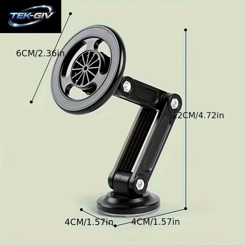 Multi-Winkel Einstellung Auto Handy Halter Starke Magnetische Saugen Design Faltbare Universal Auto GPS Navigation Halterung