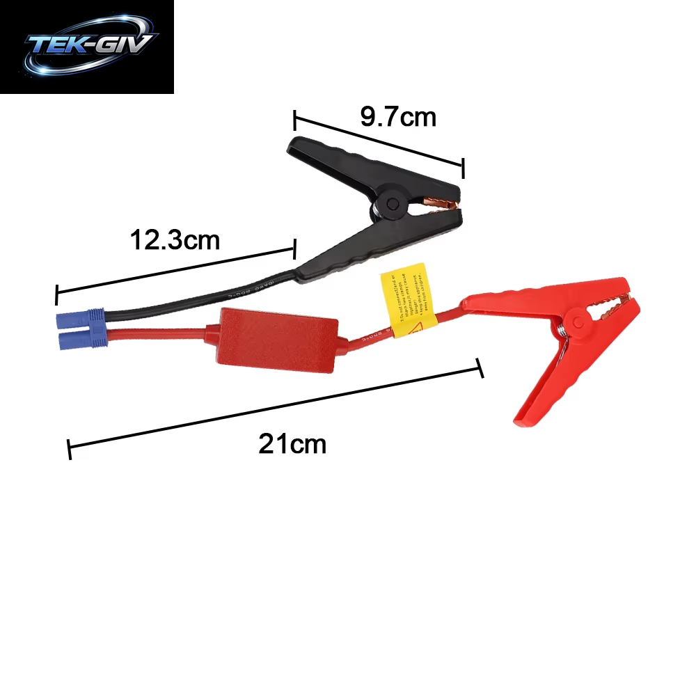 Notfall Batterie Jump Kabel Klemmen Starthilfe Krokodil Clip Universal Für Auto Lkw Mit EC5 Stecker Stecker 12V