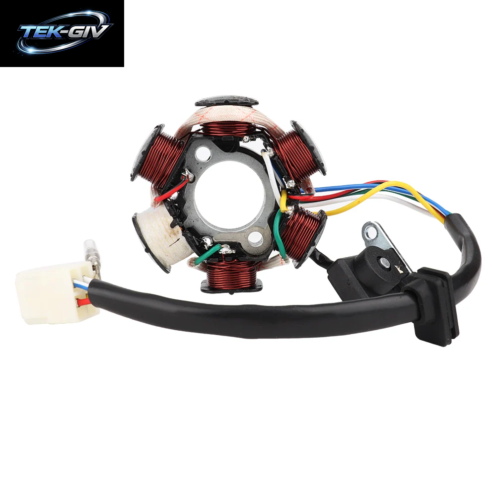 6-Spule 5-Draht-Magneto-Statorspule Passend Für 50 Cc, 70 Cc, 90 Cc, 110 Cc, 125 Cc ATV Go Kart Generator Magneto-Statorspule Statorspule