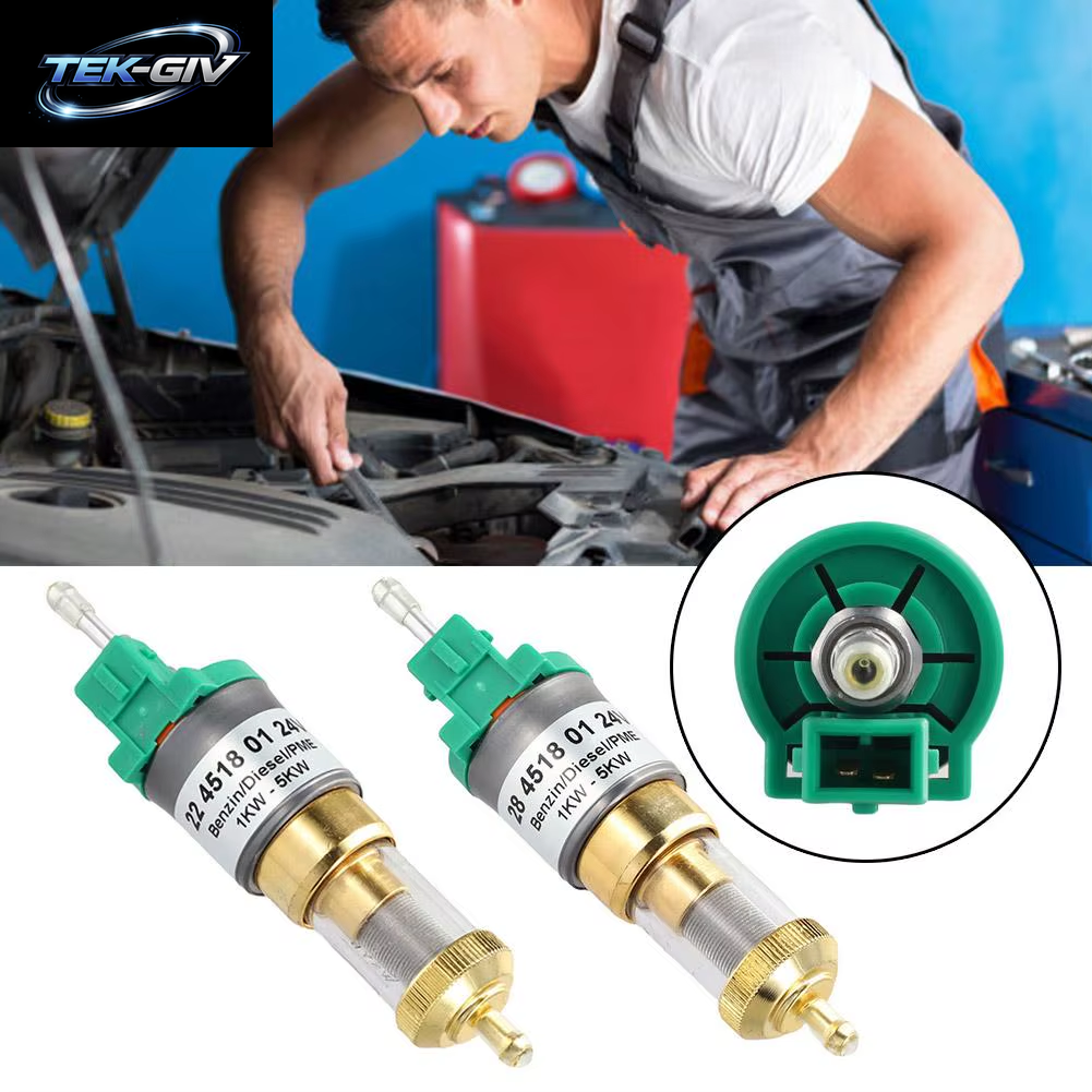 22ML/28ML Stille Kraftstoff Pumpe Universal Ultra Ruhig 12V/24V Auto Zubehör Kraftstoff Metall Pumpe Diesel Heizung Pumpe 5KW Auto Air Hea P8W6