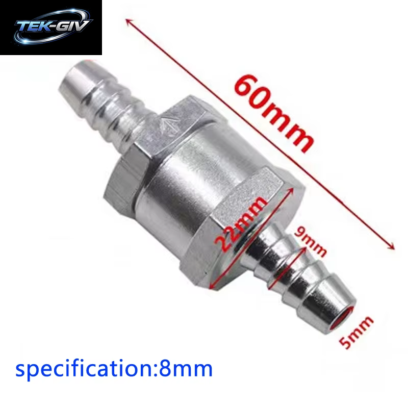 Universelles Rückschlagventil Aus Aluminiumlegierung, 6 Mm, 8 Mm, 10 Mm, Für Peugeot, Renault, Marine, Motorrad, Benzin, Diesel