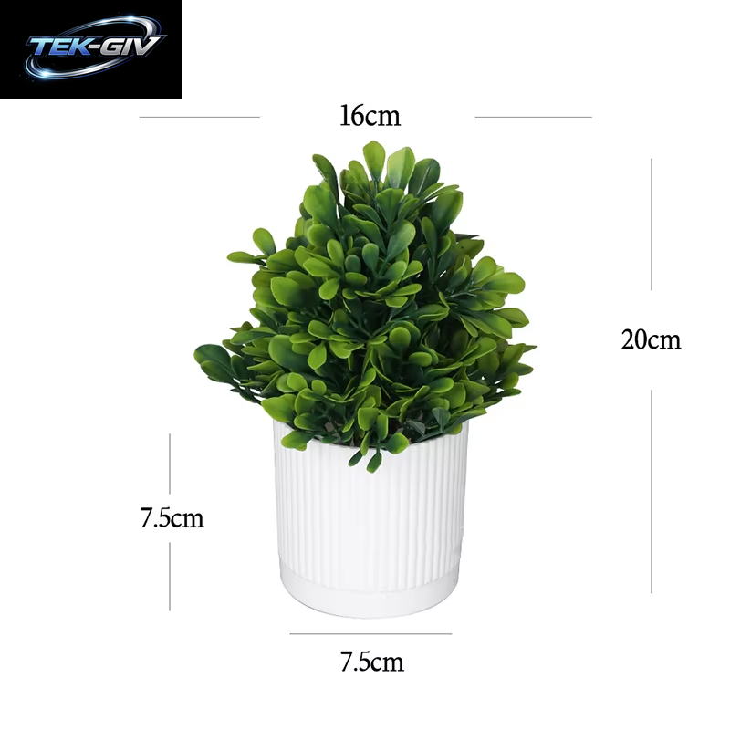 Künstliche Topfblumen, Pflanzen, Bonsai, Gefälschte Pflanze, Blumentopfornamente Für Den Garten, Kleiner Künstlicher Baum, Heimdekorationszubehör
