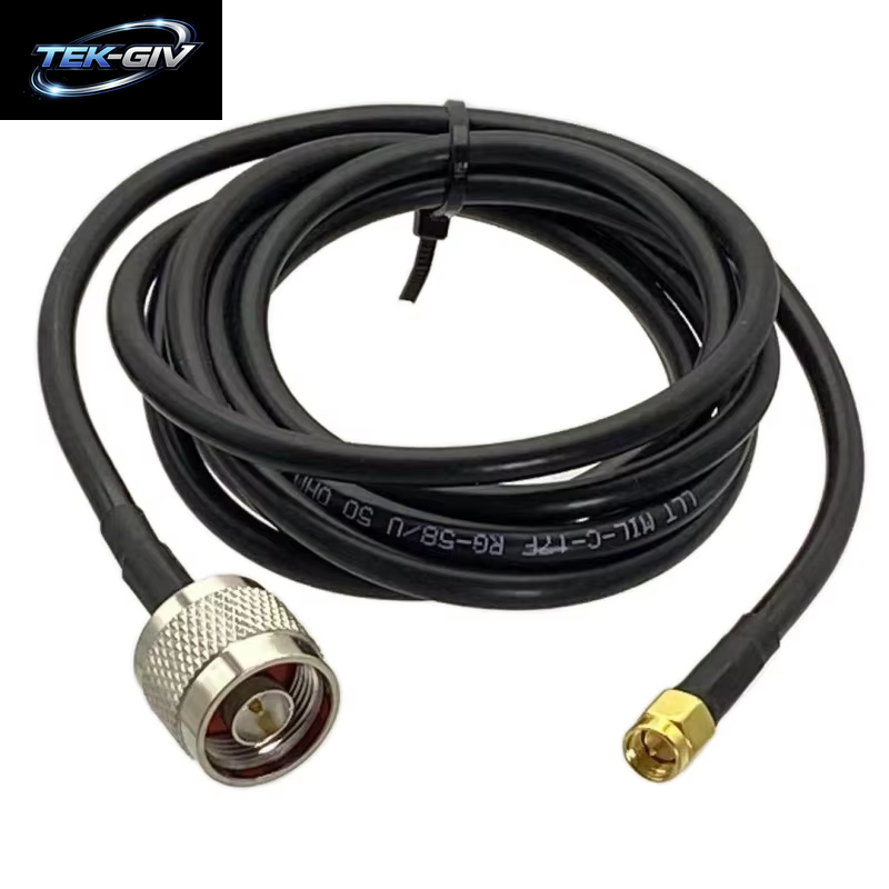 1 Stücke RG58 N Stecker Auf SMA Stecker Stecker RF Koaxial Zopf Jumper Kabel Neue 6 Zoll ~ 50 M