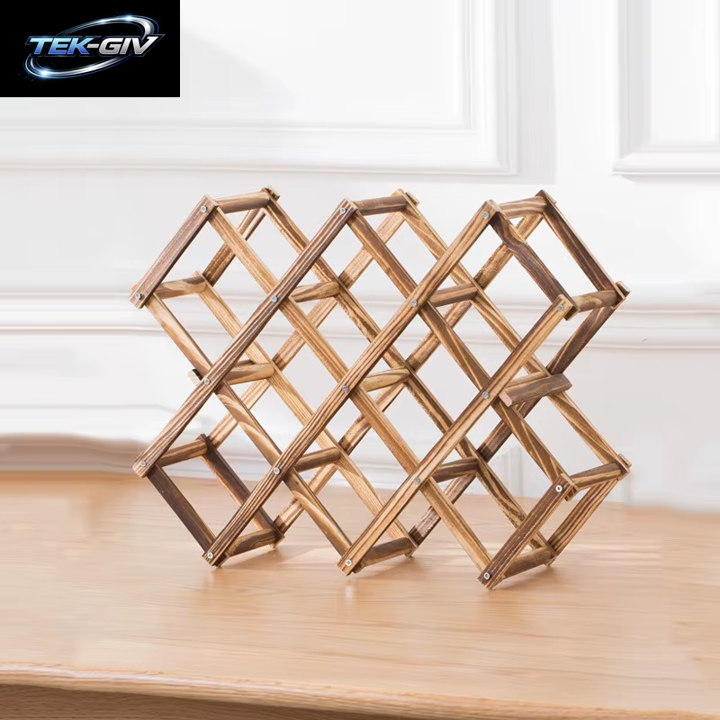 5/10 Flaschen Weinregal Weinflaschenregal – Weinhalter, Home Bar Küche Organizer Display Ständer Aufbewahrung JJZ001