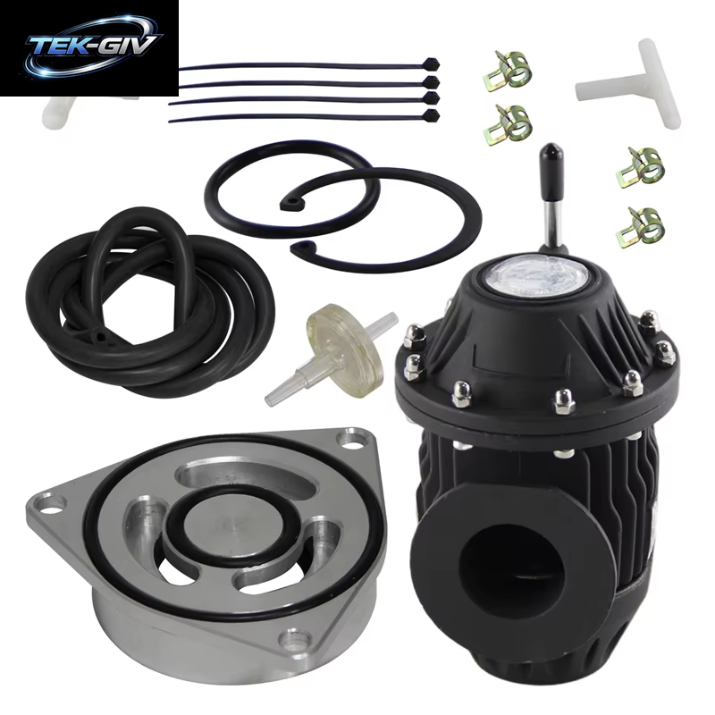 SSQV IV Blow off Ventil + Flanschadapter Passend Für Hyundai Genesis Coupe 2.0T 10-14 Sonata 2.0T/1.6T 11-17 Veloster 1.6T 13-17
