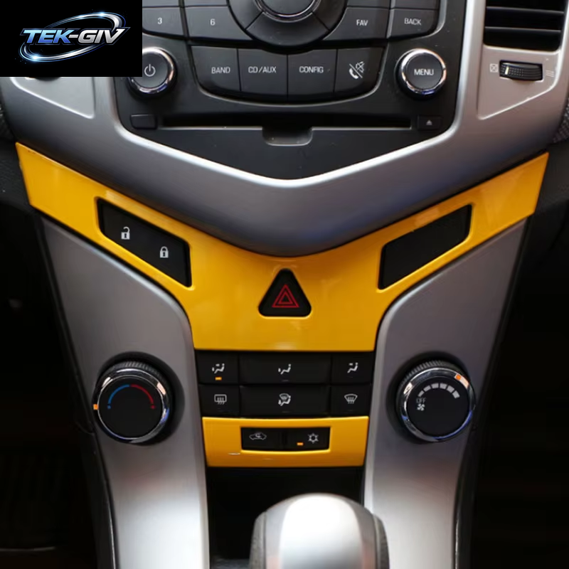 Mein Gutes Auto, Zentrales Bedienfeld, Dekorativer Aufnäher, Galvanisierte Pailletten Für Chevrolet Cruze 2009–2015, Zubehörteil