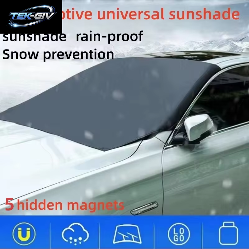 Auto-Sonnenschutz, Magnetischer Auto-Schneeschutz, Auto-Sonnenschutz, Verdickter Frostschutz Und Visier, Autoabdeckung