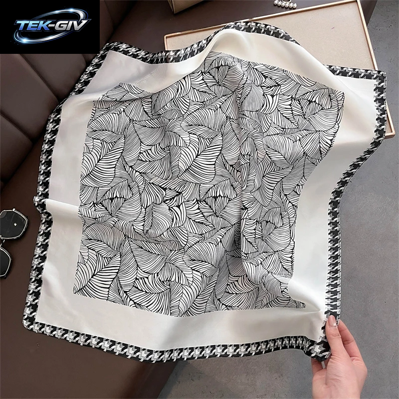 Luxus Neue Gedruckt Schals Frauen Seidenschal Frühling Und Sommer Blumen Dekorationen Kleine Krawatten Haarbänder Taschen Großhandel