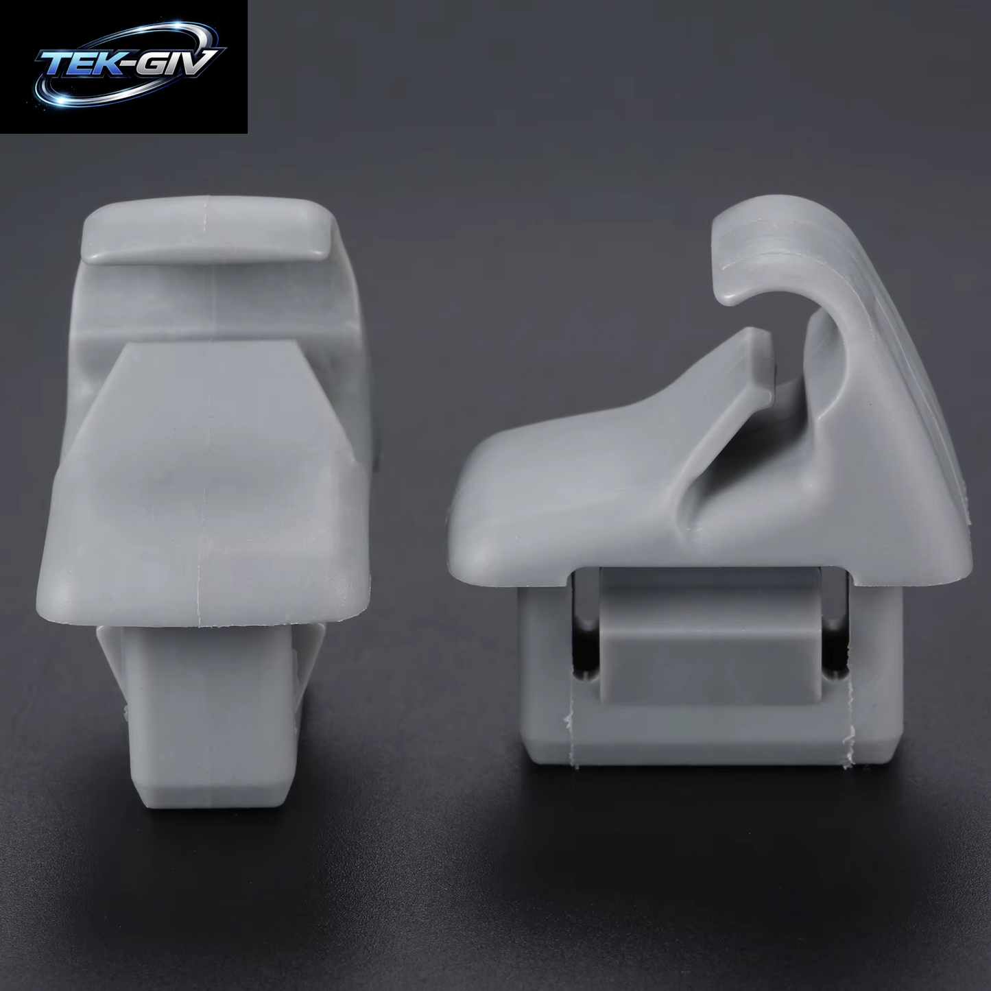 2Pcs Links Rechts Auto Sonnenblende Haken Clip Halterung Aufhänger MR654343 Fit Für Mitsubishi ASX 2012-2014 2015 2016 Lancer EVO 10 Kunststoff