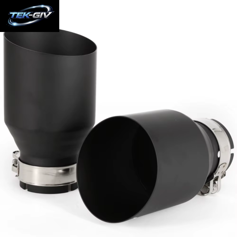 1 PC Edelstahl Universal Auspuffanlage Endrohr Auto Auspuffrohr Einzelne Gerade Schalldämpfer Spitze Für Mitsubishi Mazad