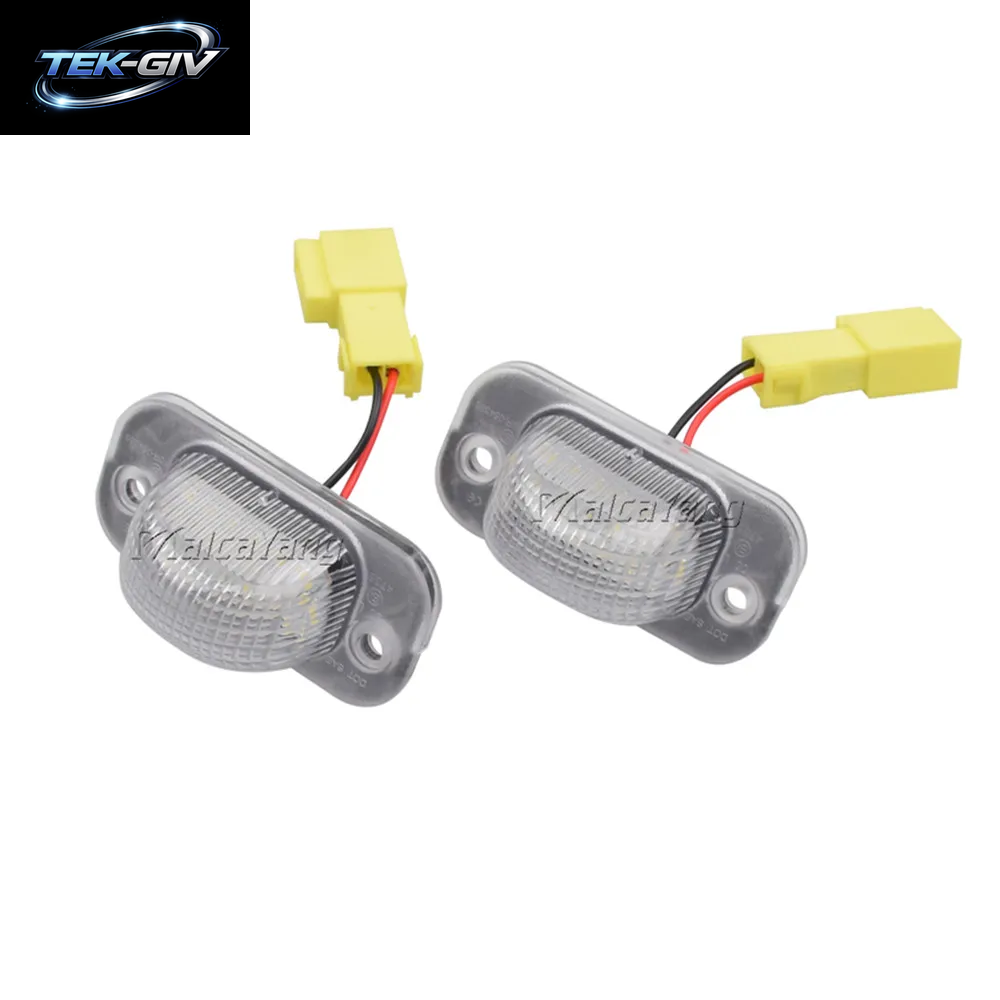 191943167 Led-Kennzeichenbeleuchtung Autoteile Car-Styling 2 Stück Für Seat Toledo I 1 Mk1 VW Golf II 2 Mk2 Jetta II 2 Mk2