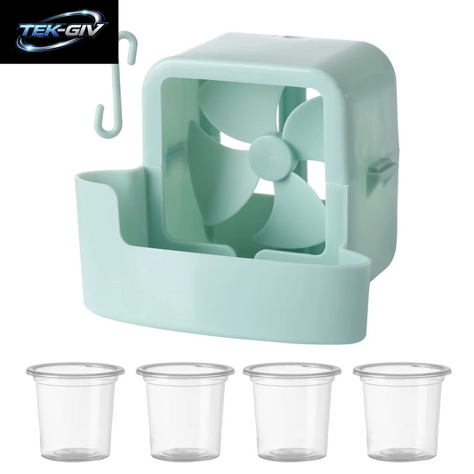 Ventilator-Luftbefeuchter-Kühler, Haushalts-Standventilator Mit Wasserkühlung, Mini-Klimaanlagen-Ventilator Für Den Schreibtisch, Kleine Lüfter Zur Linderung Von Sommerhitze