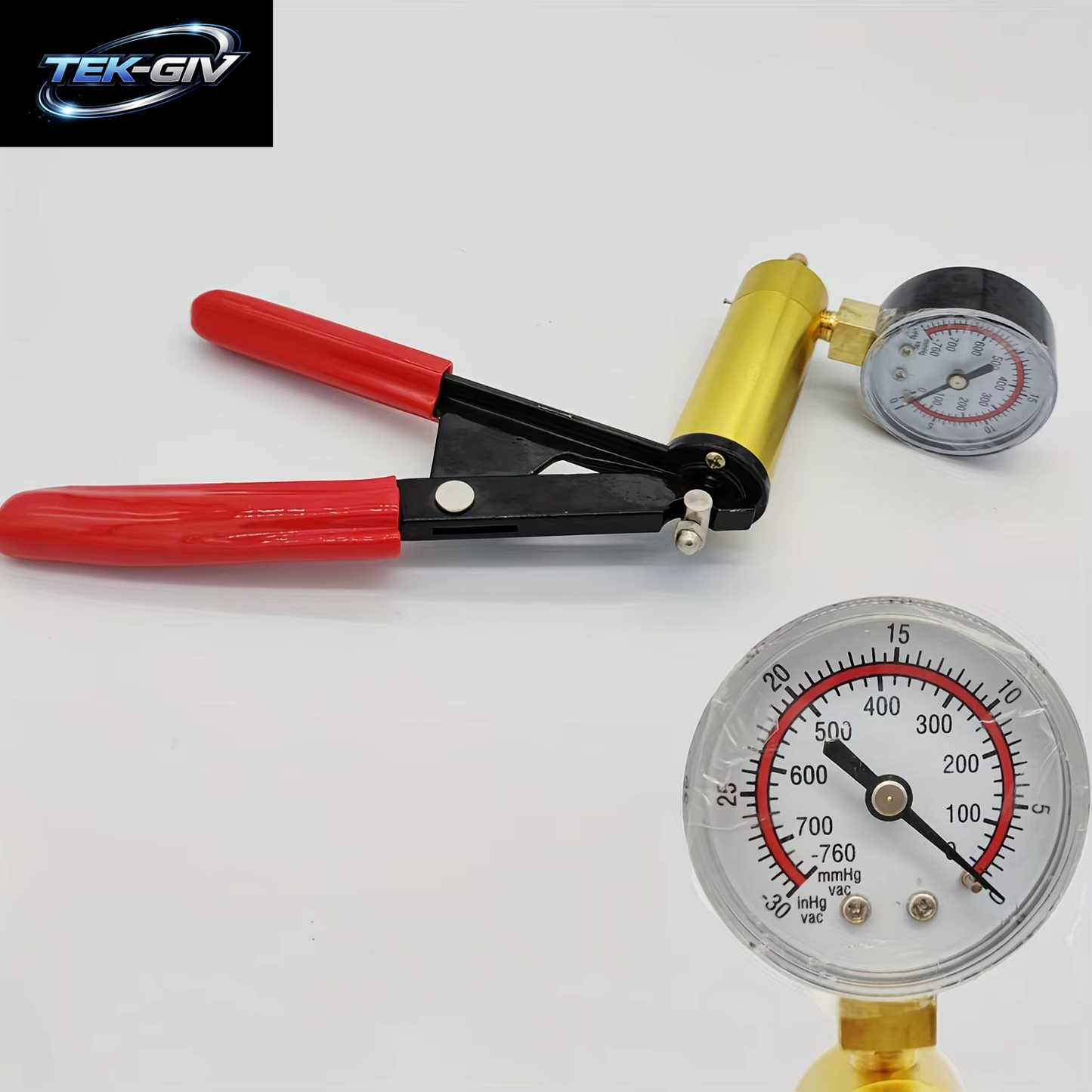 Vakuum Pistole Pumpen Tester Kit Aluminium Pumpe Druck Vakuum Manometer Auto Handwerkzeuge Brems Flüssigkeit Abfluss Werkzeug