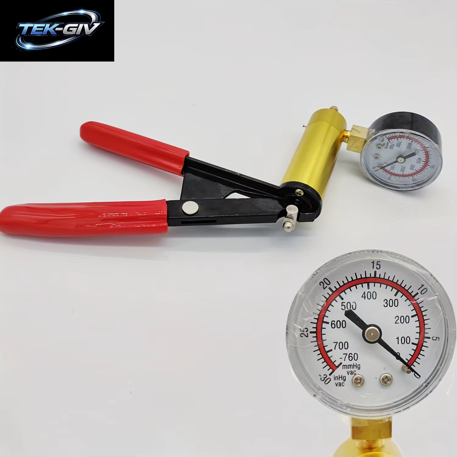Vakuum Pistole Pumpen Tester Kit Aluminium Pumpe Druck Vakuum Manometer Auto Handwerkzeuge Brems Flüssigkeit Abfluss Werkzeug
