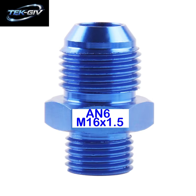 Broyear Hochwertiger An6-Stecker M12 M14 M16 M18 P1,5 M12 * 1,5 M12 X 1,5 Bis -6An An6 Und 6-Stecker-Adapter