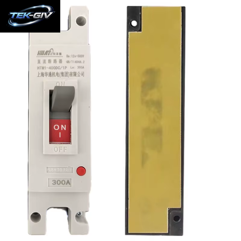 12V 24V 48V 110V-500V DC Leistungsschalter 1P/2P Hochleistungs-Leistungsschalter Mit Geformtem Gehäuse 32A-600A Solarbatterie RV Wechselrichter