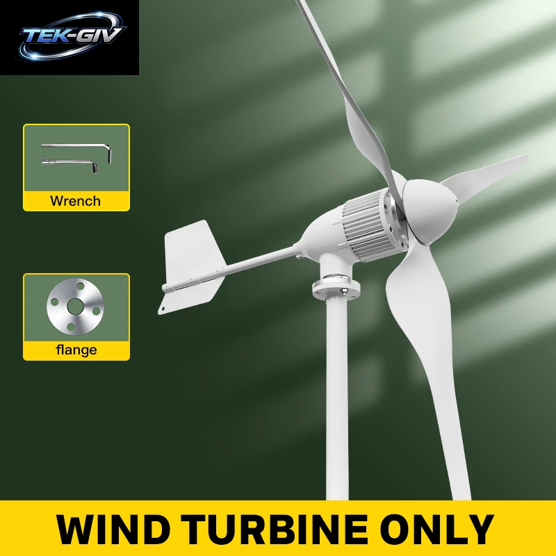2KW 5KW Horizontalachsen-Windturbine 12V 24V 48V 96V Windgenerator Ce-Zertifiziert Freie Energie Niedrige Drehzahl Netzunabhängig Für Den Heimgebrauch