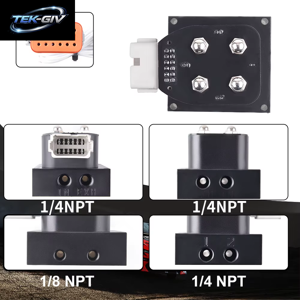 12V Magnetventil Air Ride Suspension Manifold Valve 0-200Psi Pneumatischer Stoßdämpfer Für Auto Fast Control Fbss