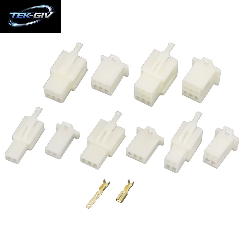 2/3/4/6/9Pin Automotive Elektrische Draht Stecker 2,8Mm Serie Männlich Weiblich Kabel Terminal Stecker Kits Motorrad Ebike Auto DJ7021A