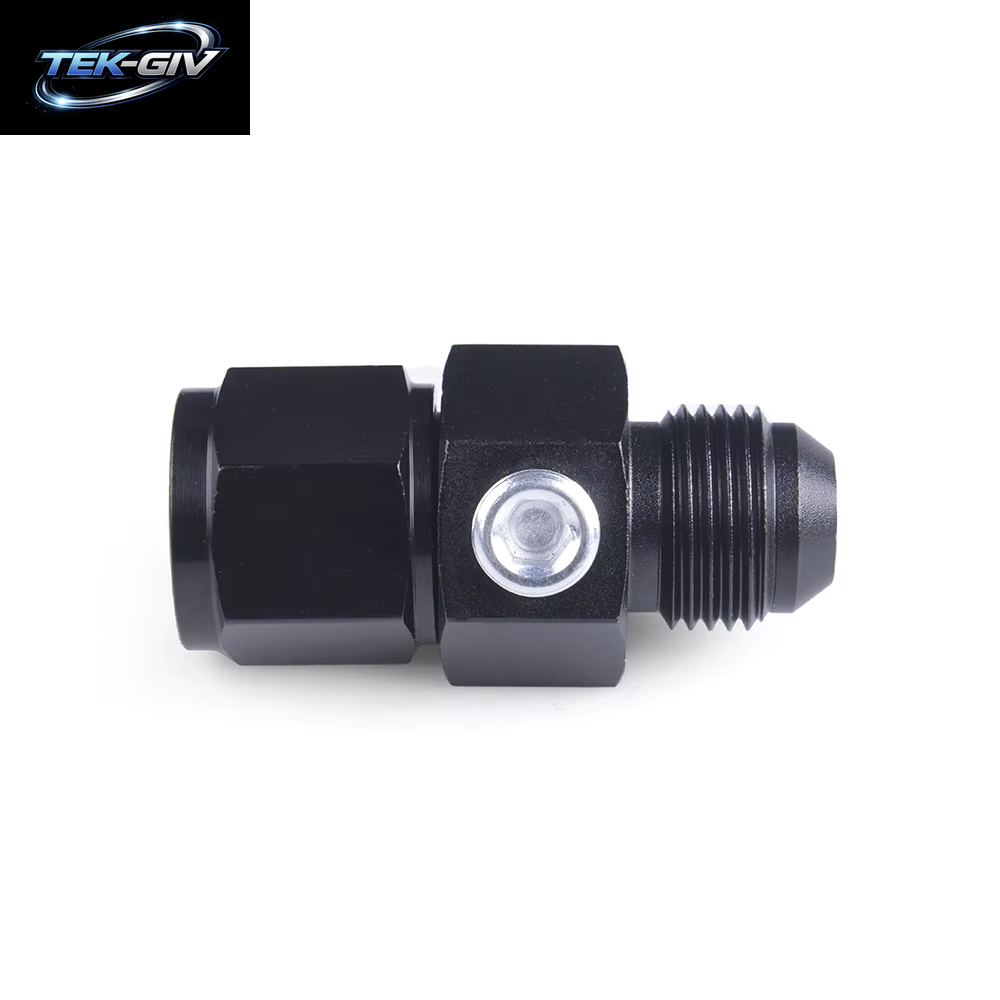 Aluminium Straight AN6 AN8 AN10 Stecker Auf Buchse 1/8" NPT Gauge Sensor Side Port Male Adapter Fitting