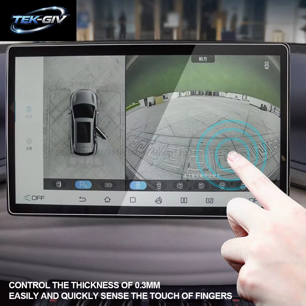 Displays Chutz Folie Aus Gehärtetem Glas Für Byd Atto 3 Yuan plus 12,8 15,6 Auto Zoll Zoll GPS Navigation Anti-Scratch