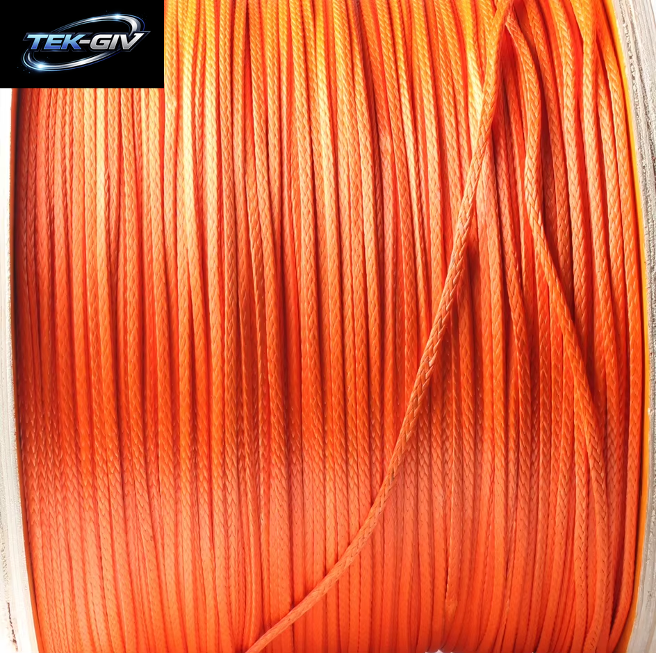 Jeely 3Mm 200M 12 Webt 2000Lbs Abschlepp Winde Seils Pektren