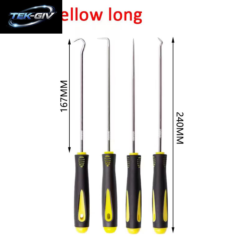 4 Stücke Pick Und Haken Set Auto Auto Öl Dichtung/O-Ring Dichtung Dichtung Pick Haken Puller Auto Wartung Werkzeuge Entferner Reifen Stein Reinigung