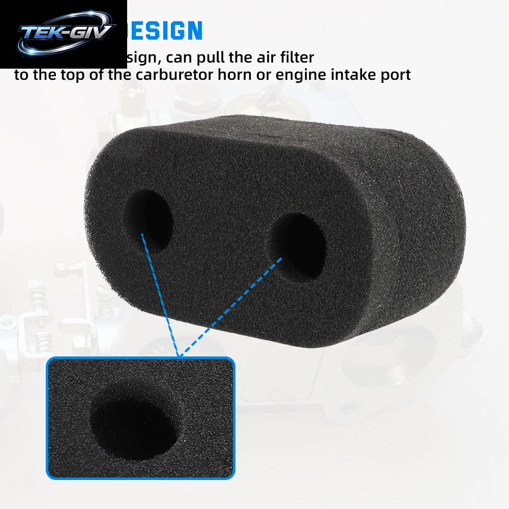 2 Stücke Schaum Carb Socke Luftfilter Doppel Trompete Für Weber DCOE Dellorto Jenvey Vergaser Hohe Qualität