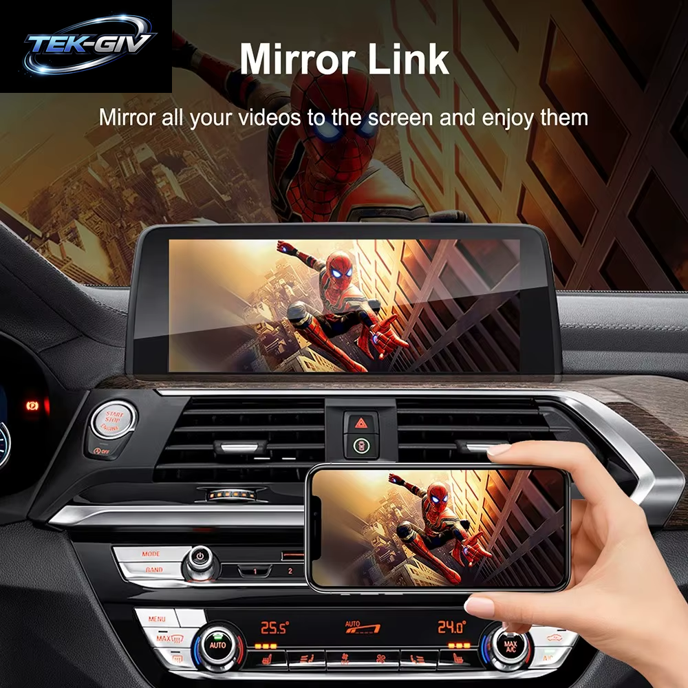 CARABC Wireless Carplay Für BMW MINI F30 F31 F20 F21 F10 F01 X5 E70 X3 F25 NBT CIC System Android Auto OEM Integrationsmodul