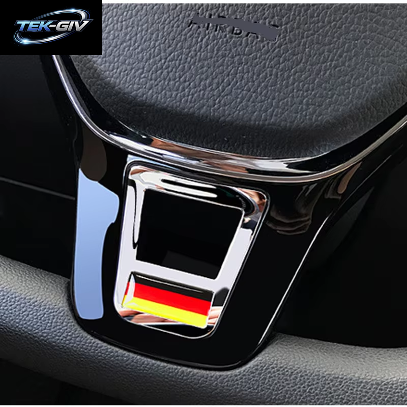 Auto Styling Lenkrad Abdeckungen Aufkleber Zubehör Für Volkswagen GOLF 7 Gti MK7 POLO 2014 2015 Passat B7 2015 B8 MK6 Jetta