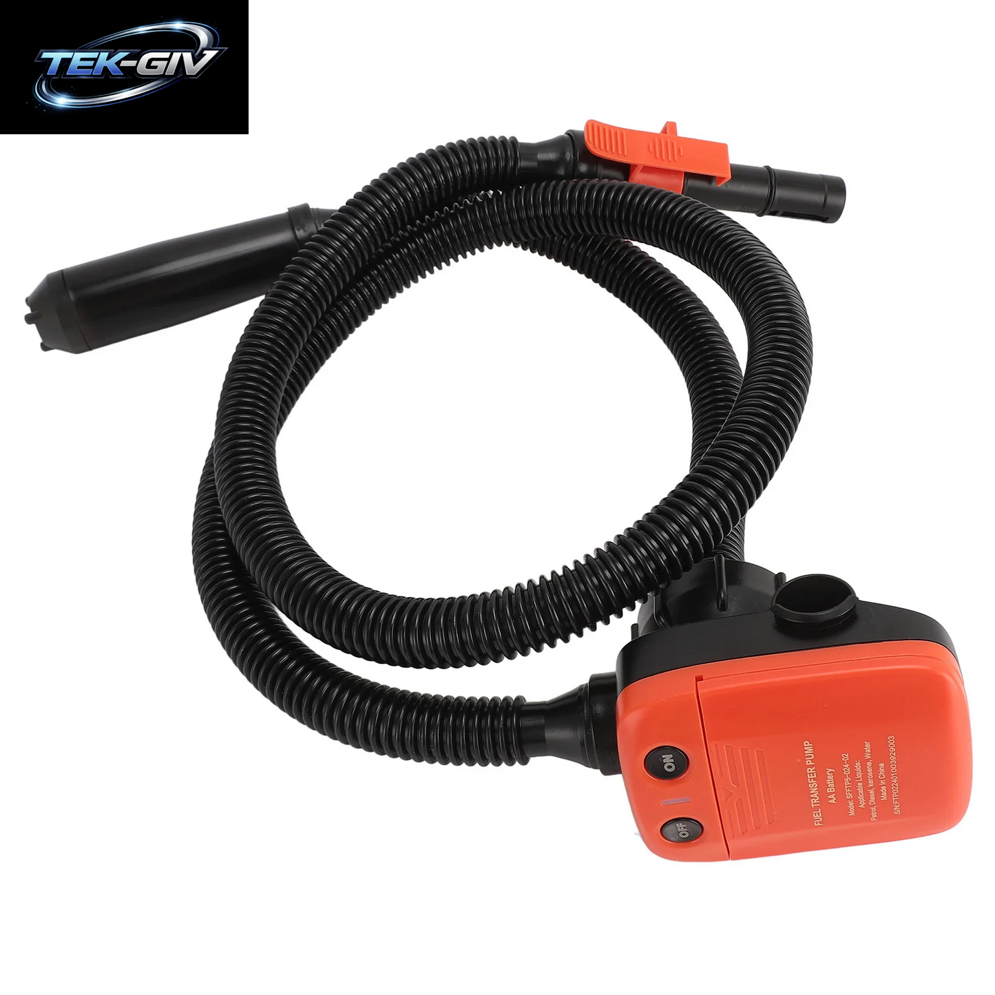 Autokraftstoff-Transfer Pumpe Mit Auto-Stop-Sensor Lecks Chutz 2,4 Gpm/9,0 Lpm Transfer Pumpe Öl Wasser Kraftstoff Transfer Zubehör
