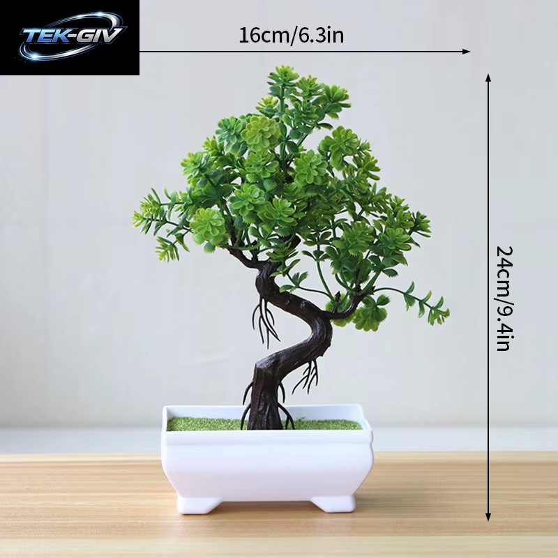 Künstliche Topfblumen, Pflanzen, Bonsai, Gefälschte Pflanze, Blumentopfornamente Für Den Garten, Kleiner Künstlicher Baum, Heimdekorationszubehör