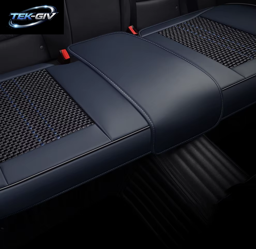 Leder-Front-Autositz-Schutzbezüge, Kissen, Luxuriös, Wasserdicht, Für Fiat Punto Ford Explorer Laguna 3 Fiat Bravo Golf G5