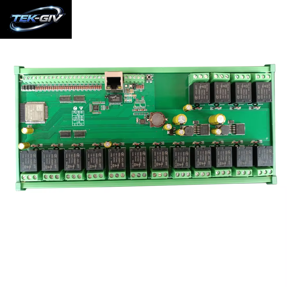 Ethernet Relais Bord 16 32 Kanal ESP32 WIFI MQTT Home Assistant Domoticz Openhab Digital Eingang Smart Switch