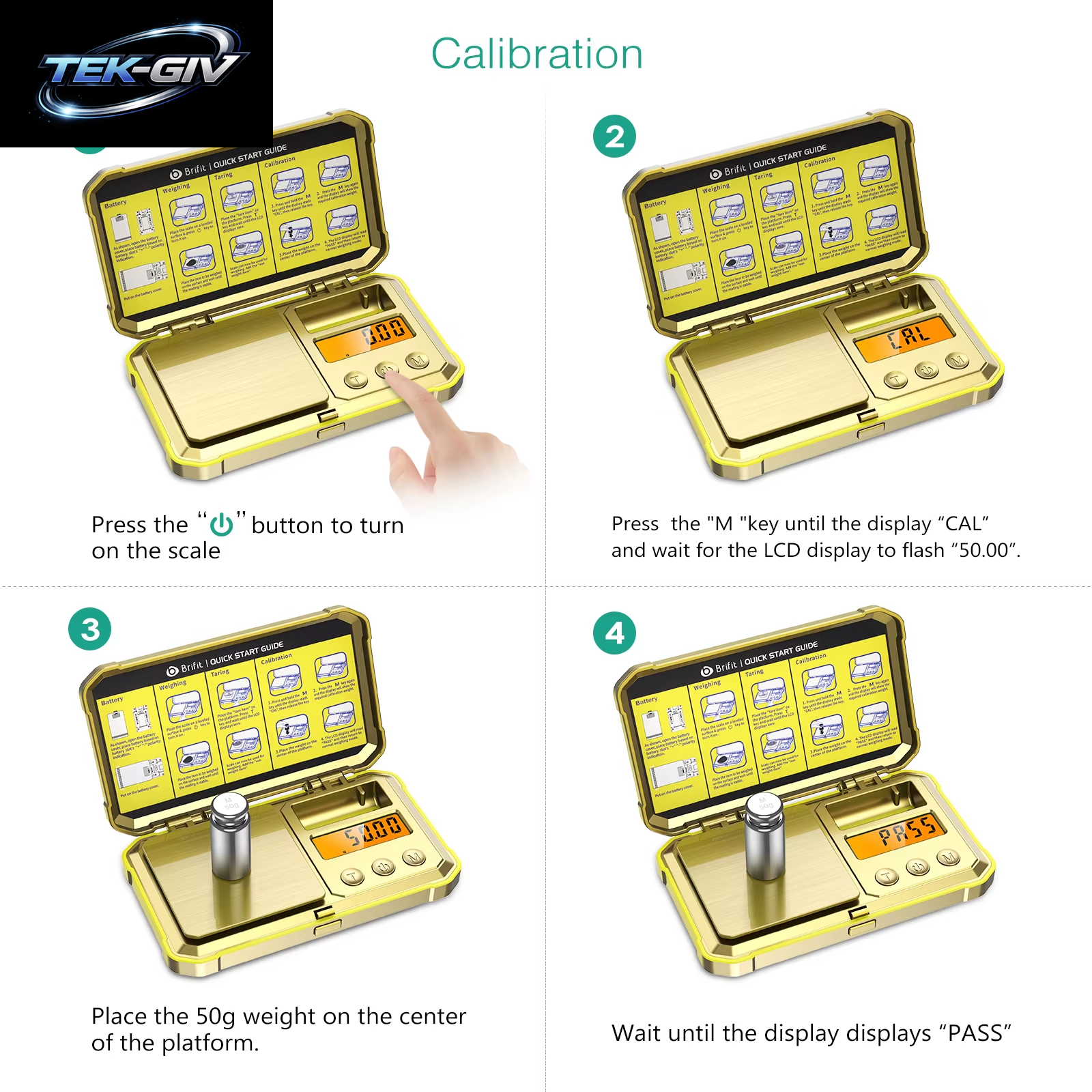 Digitale Schmuckwaage, 200 G, 0,01 G, Taschenwaage Mit 50 G Kalibriergewicht, Elektronische Intelligente Waage Für Professionelles Wiegen