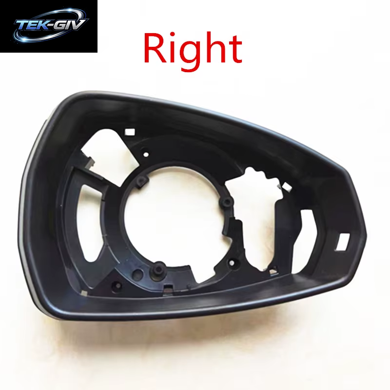Auto Seite Spiegel Gehäuse Rahmen Für Audi A3 S3 RS3 Glänzend Glas Surround Rückansicht Rahmen Halter Trim Autos Teile Zubehör
