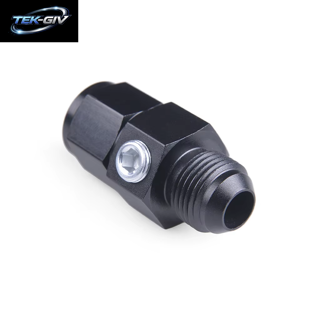 Aluminium Straight AN6 AN8 AN10 Stecker Auf Buchse 1/8" NPT Gauge Sensor Side Port Male Adapter Fitting