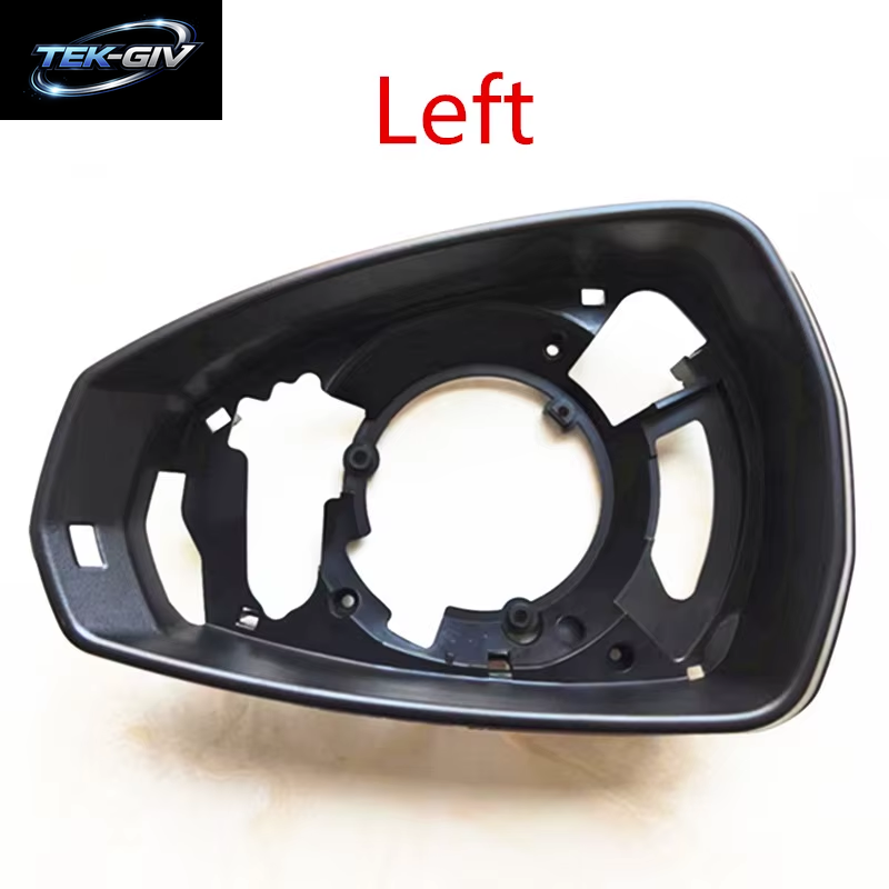 Auto Seite Spiegel Gehäuse Rahmen Für Audi A3 S3 RS3 Glänzend Glas Surround Rückansicht Rahmen Halter Trim Autos Teile Zubehör