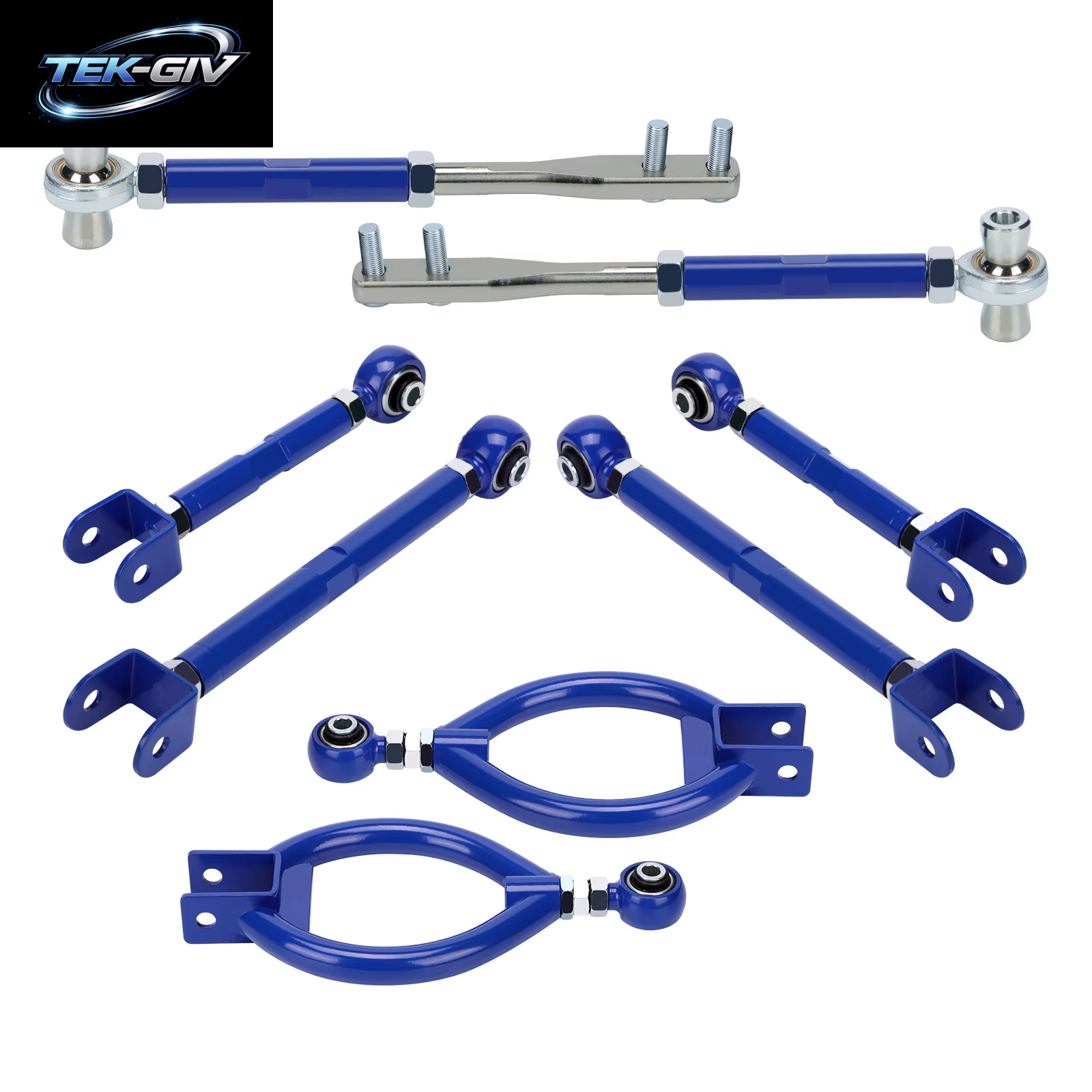 Hinten Sturz Kit + Traktion Control Arme Spannstangen Für Nissan 240SX S13 89-94 Einstellbare Vordere Spannstange + Zehen + Traktion